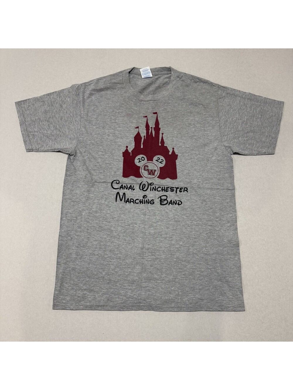 Canal Winchester Marching Band T Shirt 2022 Disney Castle Size M Men’s